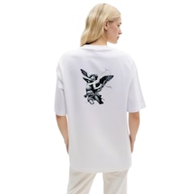 Eros Oversize Unisex T-shirt Beyaz