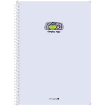 Morning Glory 1200 Çizgili Defter 25,2x17,8 Cm Mor 10230-88600