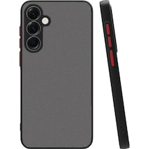 Newface Samsung Uyumlu Galaxy S25 Kılıf Montreal Silikon Kapak - Siyah Siyah