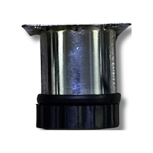 Cateksss Tablalı Ayarlı Metal Dolap Tezgah Baza Koltuk Kanepe Ayağı Krom Çap:42 Mm 5 Cm - 8 Li Paket