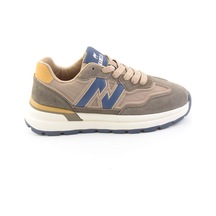 Bambi Kahve Süet Hakiki Deri Erkek Sneaker E01175561002
