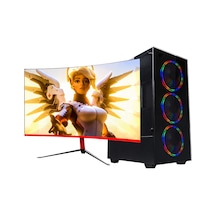 Ramtech Full Force FF46 i5-4570 16 GB 240 GB SSD GTX1050Ti 23.6" Masaüstü Oyuncu Bilgisayarı