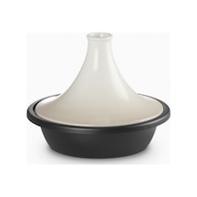 Le Creuset Geleneksel Lüks Pişirme Döküm Tajine 31 Cm Krem