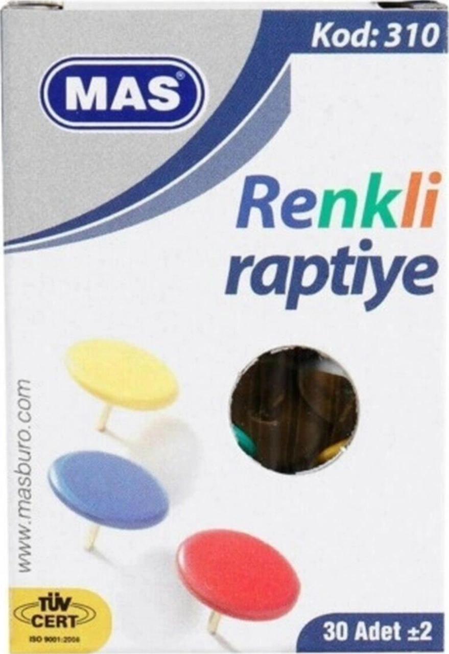 Raptiye Pvc Kaplı Renkli 310