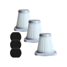 Moveevo Media Sc861/sc861a Süpürge İçin 3 Adet Hepa Filtre - Yüksek Filtreleme Performansı Ve Hava Temizliği Sağlar