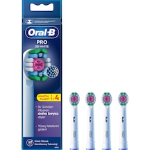 Oral-B Şarjlı Diş Fırçası Yedek Başlığı 3D White X-Filament 4 Adet Ürün