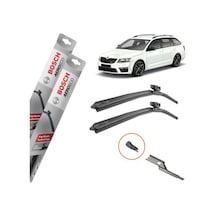 Skoda Octavia Combi Muz Silecek Takımı Ön Bosch Aeroeco 2013-202