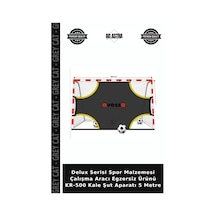 Delux Serisi Spor Malzemesi Çalışma Aracı Egzersiz Ürünü Kr-500 Kale Şut Aparatı 5 Metre Belirtilmemiş