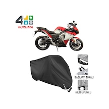 Maranta Thunder 250 Motosiklet Brandası ( Kilit Uyumlu - Siyah