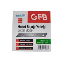 Gfb Maket Bıçağı Yedeği 100 Adet