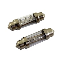 Sofit Dekoratif Led Ampul Takım 2X3 Led Mavi 12V Laam111-2-12