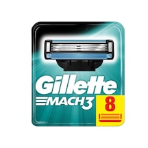 Gillette Mach3 Yedek Tıraş Bıçağı 8'li