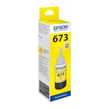 Epson T6734 Yellow Sarı Şişe Mürekkep T67344a