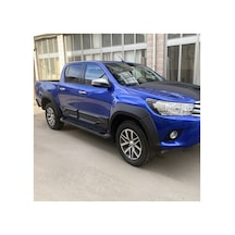 Toyota Hilux 2015-2020 Dodik Seti Mat Siyah Çamurluk Dodik Off-road Görünüm