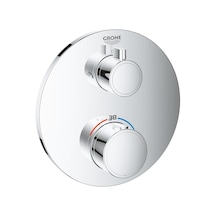 Grohe 24080000  Grohtherm Termostatik Banyo Duş Bataryası 2 Çıkışlı Divertö Krom