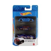 Hot Wheels 3'lü Araba Seti K5904 Şeffaf