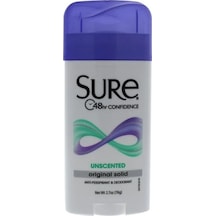 Sure Original Solid Unscented, perspirant Deodorant 76 G
