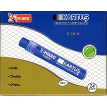 Mikro Beyaz Tahta Kalem Kartuşu Mavi 24'lü