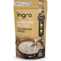 İngro Glutensiz Karnıyarık Otu Tohumu Tozu Psyllium Powder 250 G