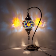 Dekoratif OSMANLI DESENLİ DEKORATİF ABAJUR GECE LAMBASI