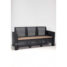 Aksu 3'lü Bahçe&balkon Koltuk/antrasit Diğer
