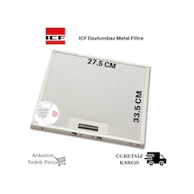 Icf Davlumbaz Metal Filtre / Tel Aspiratör 27.5 33.5 - 380043185