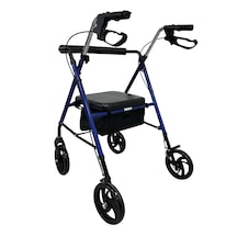 Respirox Rr-02 Katlanabilir Alüminyum Rolatör Mavi Yeni