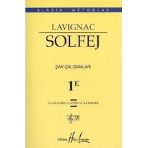 Solfej - Şan Çalışmaları - 1E - Hernry Lemoine - Dost Kitabevi