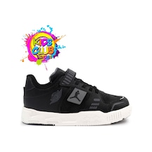 Sneaker Ortopedik Taban Unisex Çocuk Spor Ayakkabı SİYAH-BEYAZ