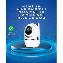 Full Hd 1080p Kablosuz Pan &amp Tilt Güvenlik Kamerası Hareket Takipli Ve İki Yönlü Sesli