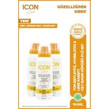 Cilt Bakım Köpüğü C Vitaminli 100ml 3'lü Set