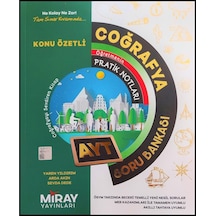 AYT Coğrafya Konu Özetli Soru Bankası -  Miray Yayınları