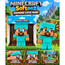 Minecraft Softeez Diamond Steve Figür