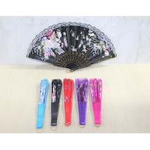 Plastik Yelpaze Model 1 Çok Renkli