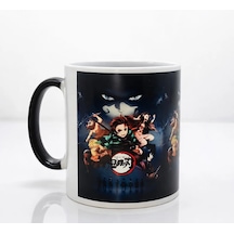 Porselen Renk Değiştiren Demon Slayer Kupa Bardak Aalk383 11