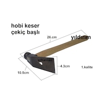 Hobi Keser Mini Dövme Çelik 1.Ka Çekiç Sağlam 1.