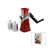 Büyük Kollu Değirmen Rende Doğrayıcı 3pcs Çelik Başlık Çok Renkli