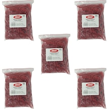 Ekoset Kırmızı Paket Ambalaj Para Lastiği 70Mm 5.000 Adet