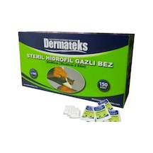 Dermateks Steril Hidrofil Gazlı Sargı Bez 30 x 80 CM 150 Adet
