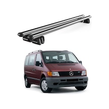 Pençe Mercedes-benz Vito Ara Atkı 1996-2004 Uyumlu Gri Ara Atkı 135cm Port Bagaj Tavan Barı