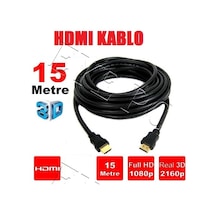 15 Metre Hdmi Kablo 15 M Görüntü Ses Aktarim Kablosu