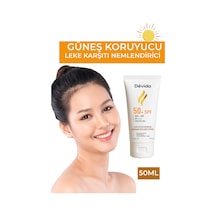 Devida UVA UVB Koruyucu Cilt Lekesi Önleyici Nemlendirici UvActive 400+ Yüz Güneş Kremi SPF50+ 50 ML