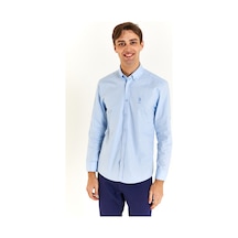 U.s. Polo Assn. Erkek Gömlek 1838009 Mavi
