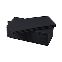 Ikea Mottaga Peçete Siyah 38 x 38 CM