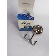 Göçer Çelik Banyo Askısı Krem