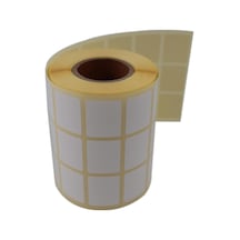 Eko Termal Etiket, 30mm X 25mm 3000 Adetli 3lü Yan Yana Sarılmış Rulolar 40mm Kuka Çapında Direk Termal Transfer Etiketi 1