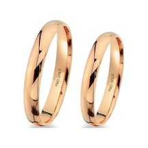 Fmd Gold 3 Mm Klasik Alyans Roze Renk