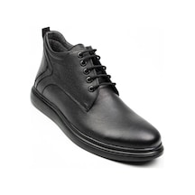 Nobel 1056 Erkek Fermuarlı Deri Bot Siyah