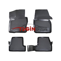 Ford Focus 3 2014 Geometrik Desenli 3d Havuzlu Oto Paspas Siyah