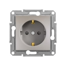 Schneider Eph2900269 Asfora Bronz Topraklı Priz Çocuk Korumalı